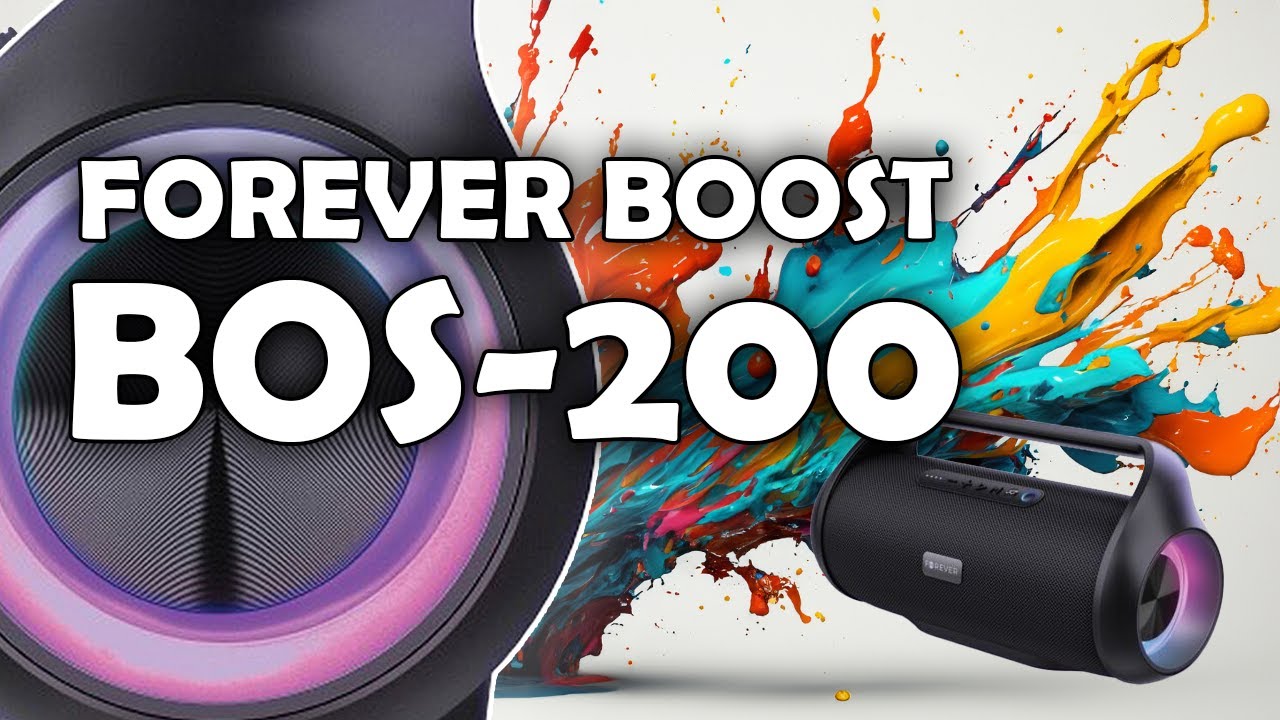 Głośnik mobilny Forever boost BOS-200 - recenzja, unboxing, test