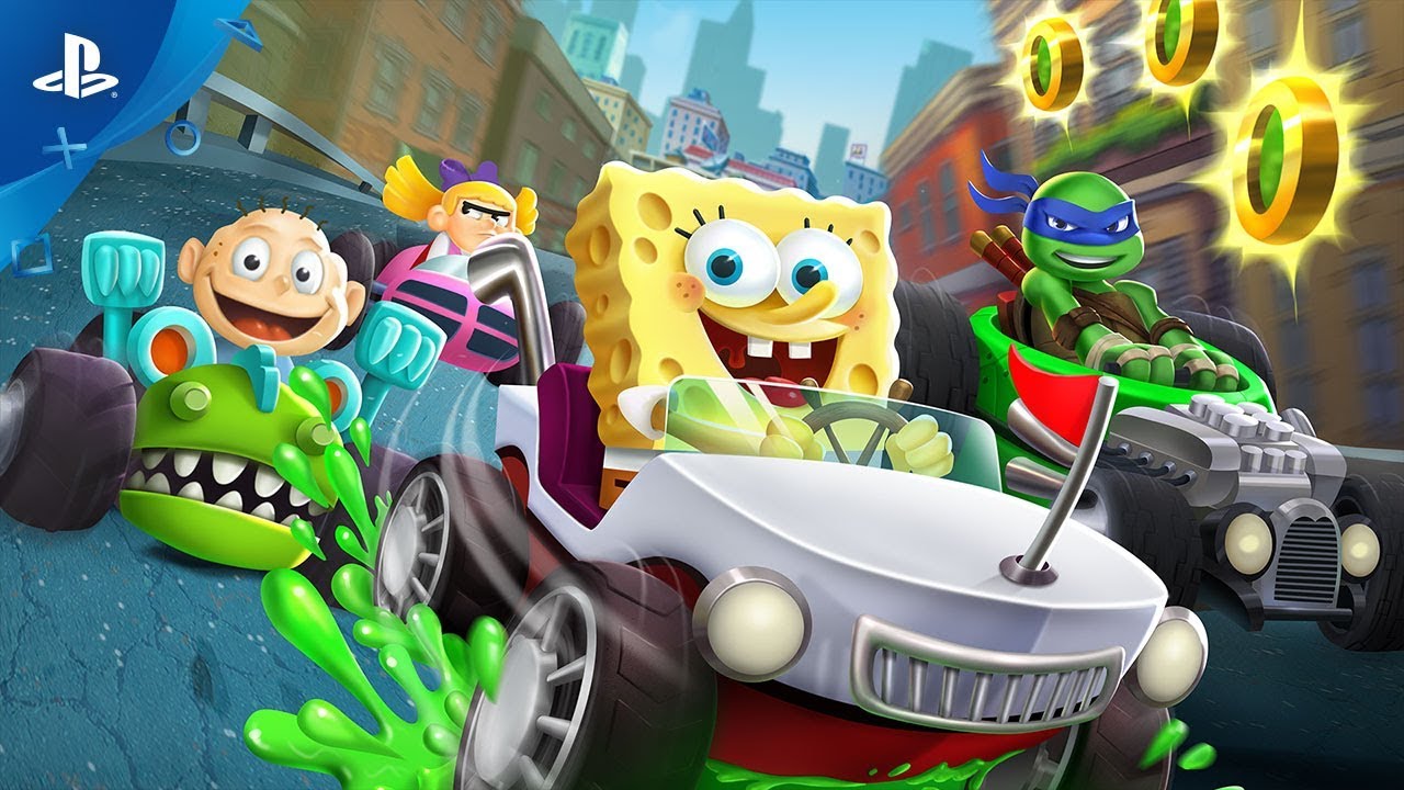Nickelodeon Kart Racers - Announce Trailer | PS4