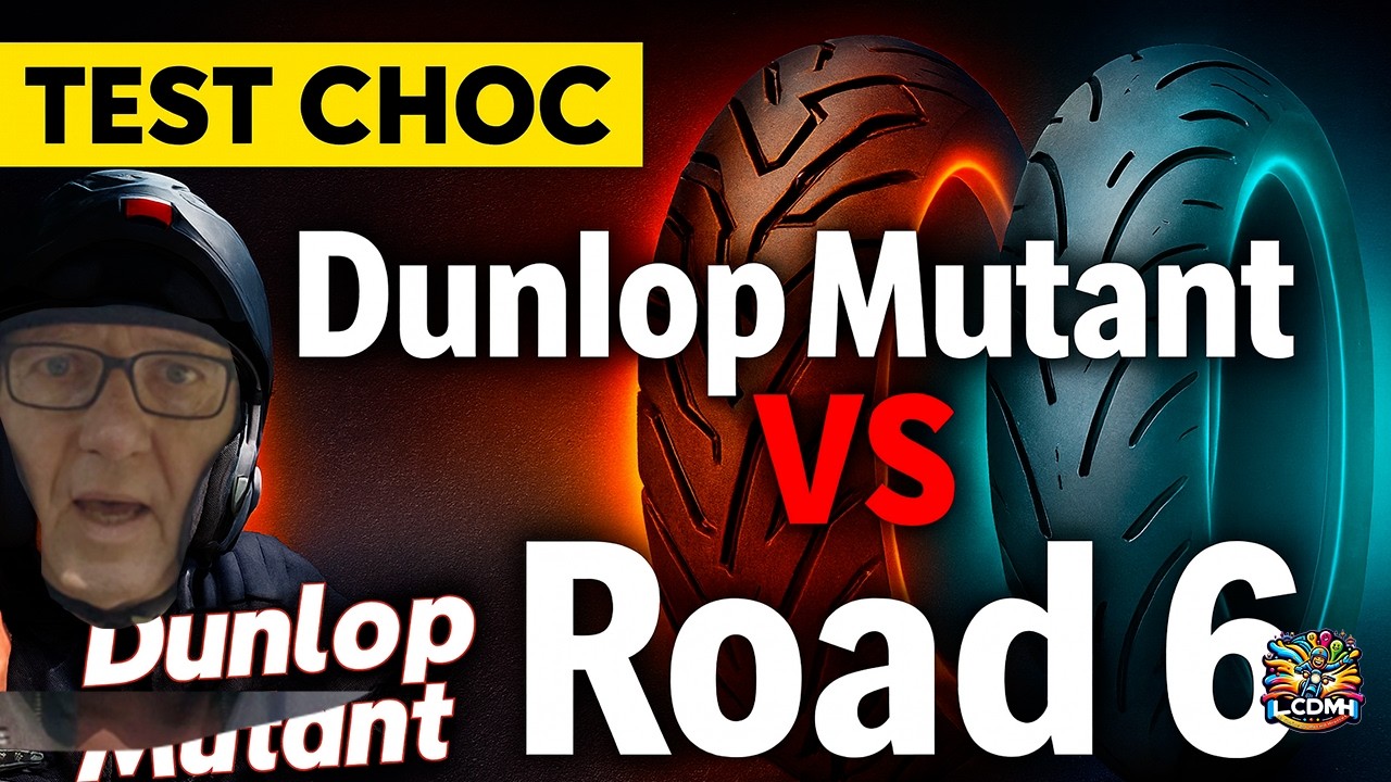 Test Dunlop Mutant vs Michelin Road 6 – Mon avis après des milliers de km (pneu moto)
