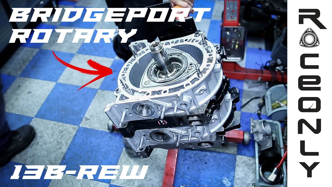 Собираю свой новый РОТОРНЫЙ ДВИГАТЕЛЬ 13B BRIDGEPORT!