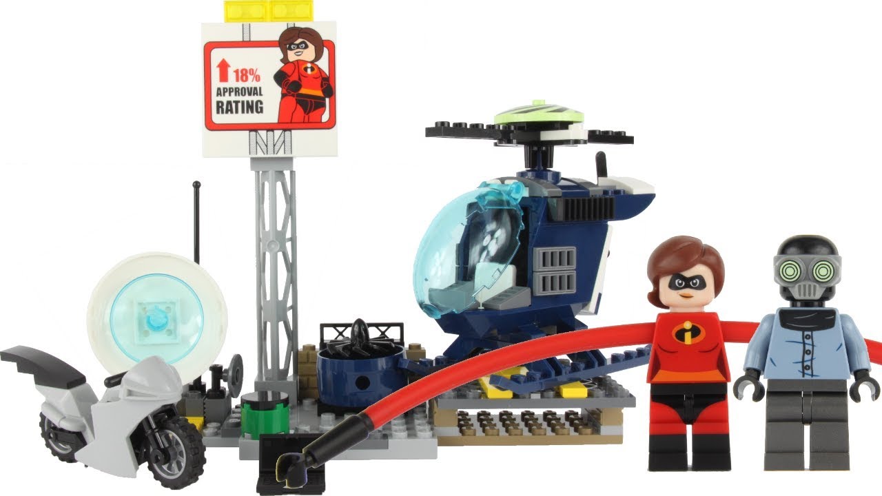 LEGO Incredibles 2 Elastigirl's Rooftop Pursuit 10759 Review!