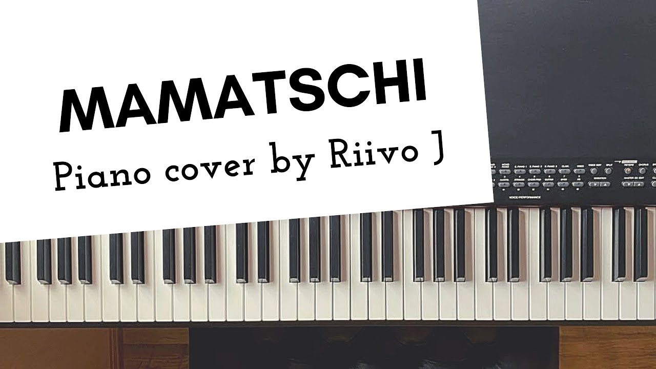 Heintje - Mamatschi (Piano Cover)