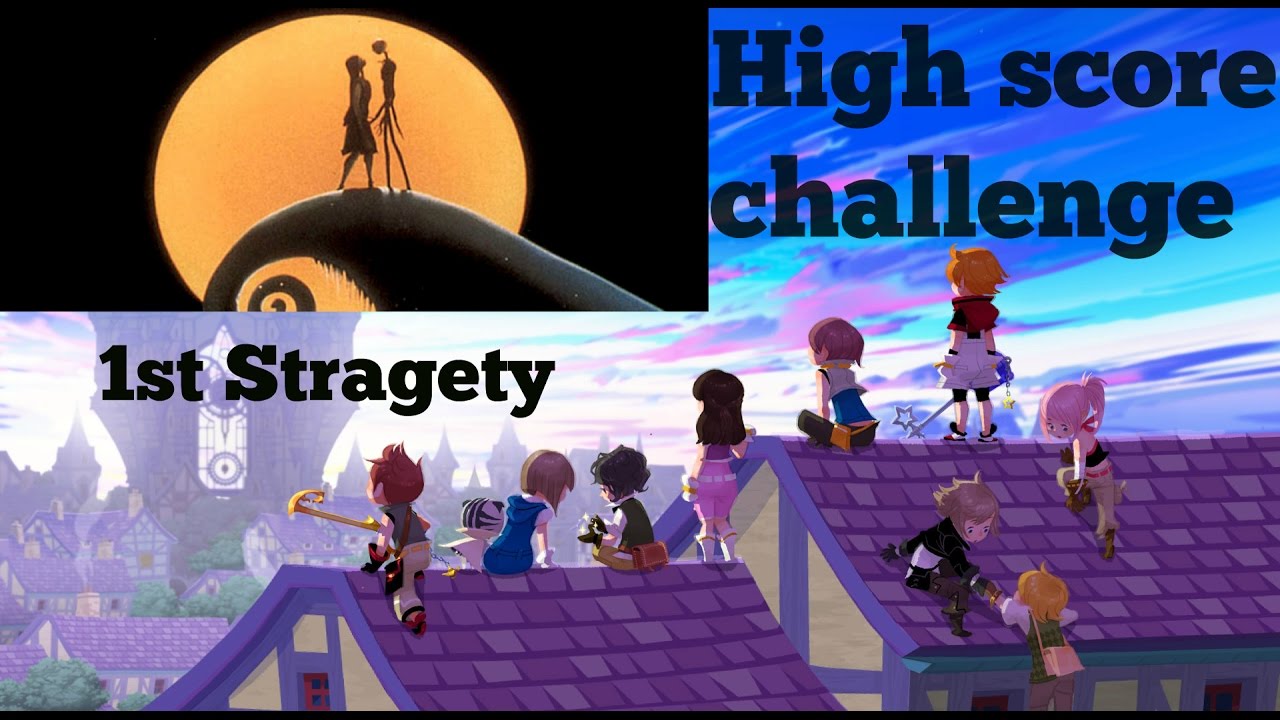 Kingdom Hearts Unchained X (KHUX): Jack and Sally Highscore Challenge Free to play