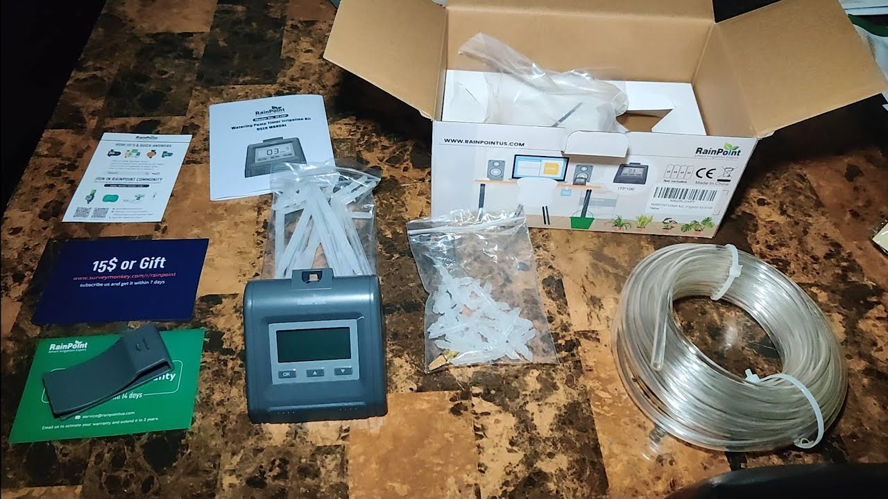 Cheap Irrigation Pump For The Grow Tent