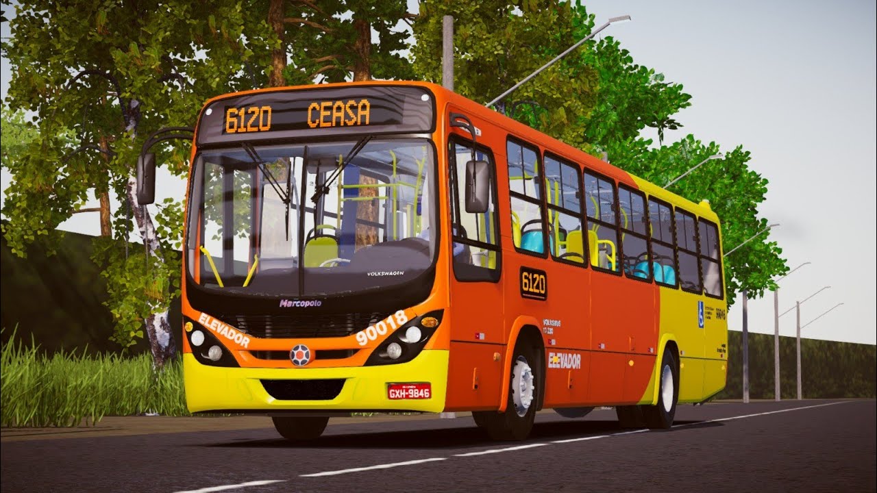 🔴 [Proton Bus] Marcopolo Torino 2007 VW 17.230 EOD da Cia. Coordenadas na linha 6120