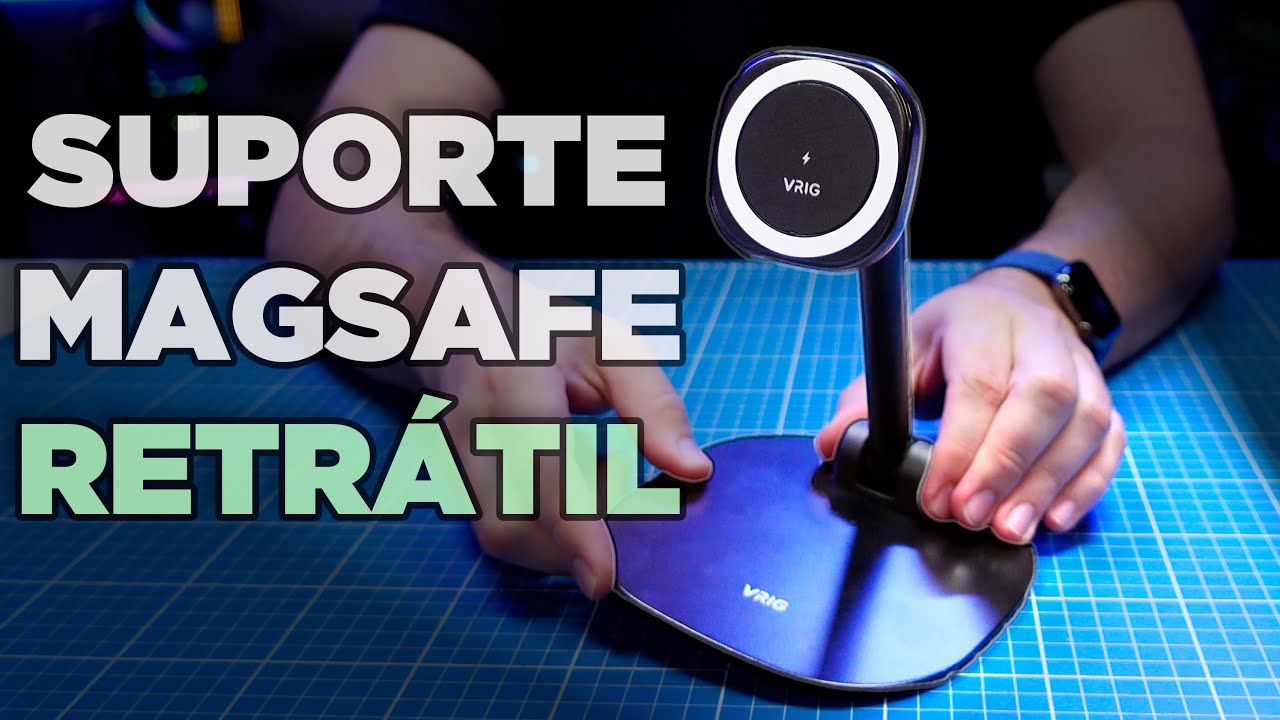 O melhor suporte MagSafe retrátil que eu já testei!