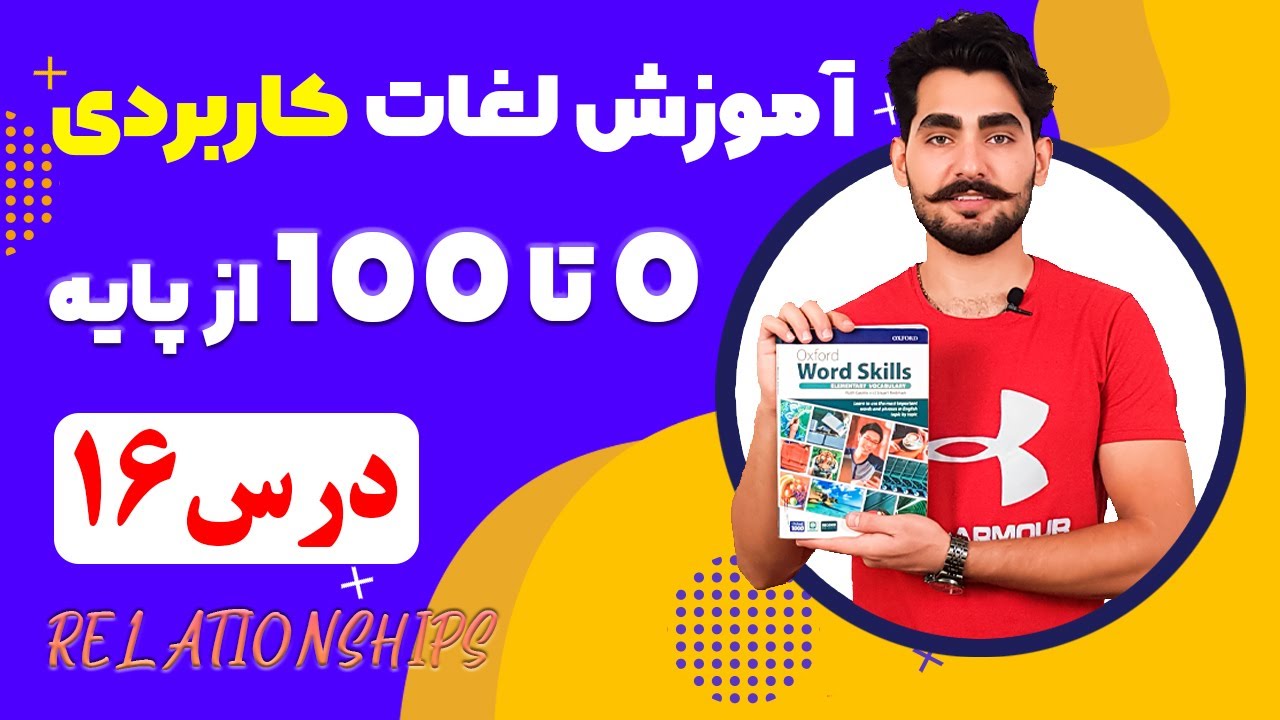 درس 16  آموزش لغات کاربردی زبان انگلیسی از مبتدی تا پیشرفته با کتاب اکسفورد | مکالمه انگلیسی
