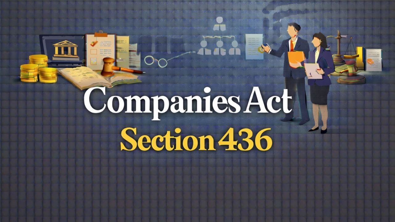 Companies Act 2013 CA Foundation Section 436 EXPLAINED!| #CompaniesActSection #TaxTips #Educational