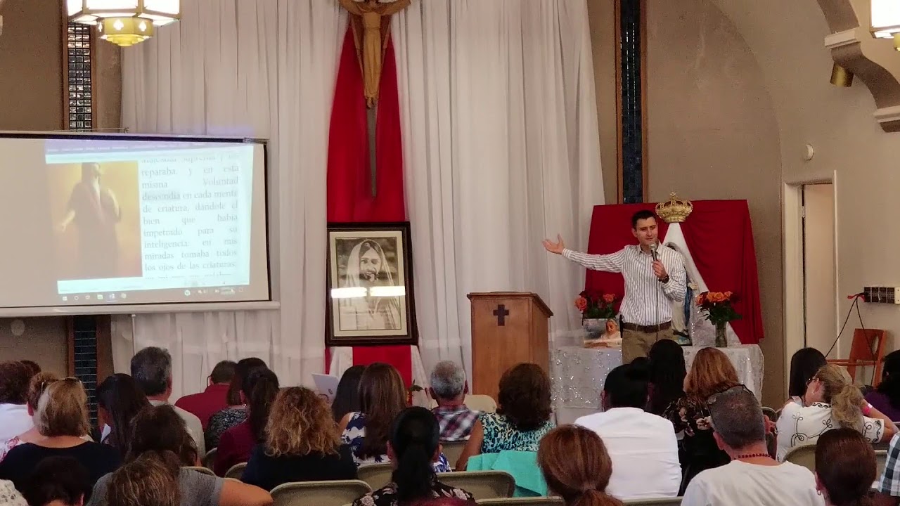 Retiro Divina Voluntad Bloomington, CA.  Tema, re-hacer los actos