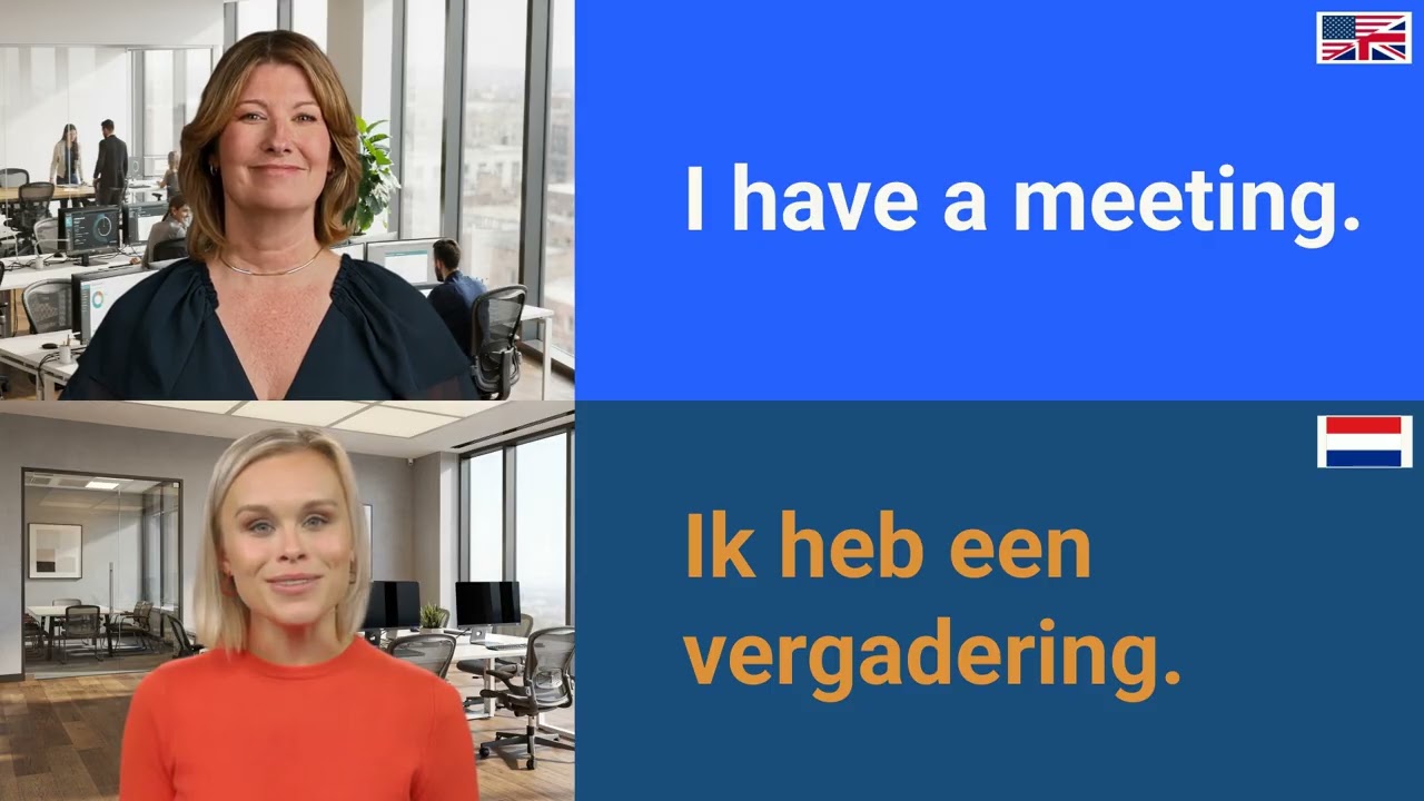Basic Dutch for Work: Essential Words + Mini Conversation (Easy)