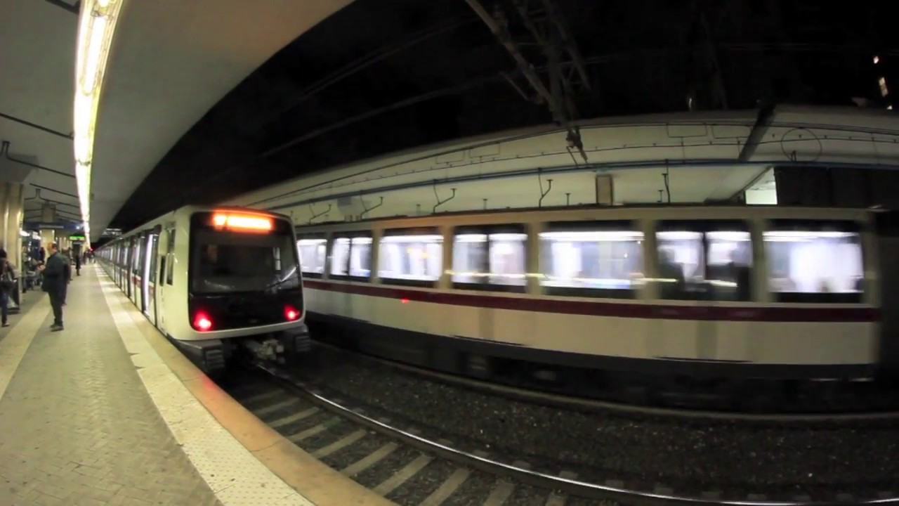 ROMA METRO  B E LIDO  ADDIO GRAFFITI  