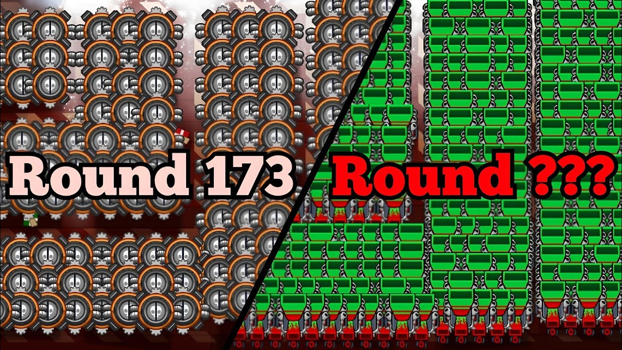 How Far Can A Full Map Of Each Tier 4 Tower Go In BTD5