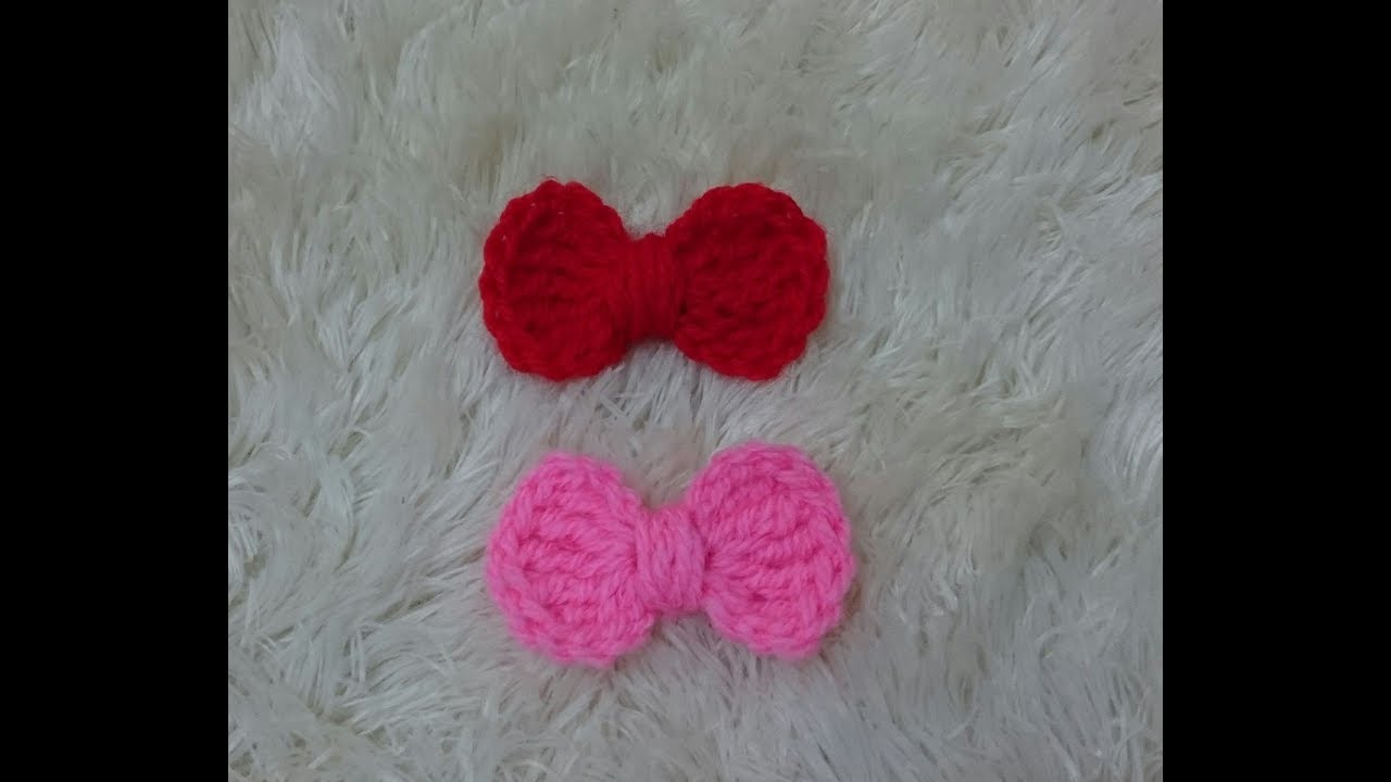 چۆنییەتی چنینی قردێلە ـ How to crochet a Bow
