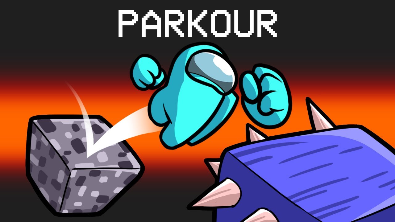 Parkour in Among Us