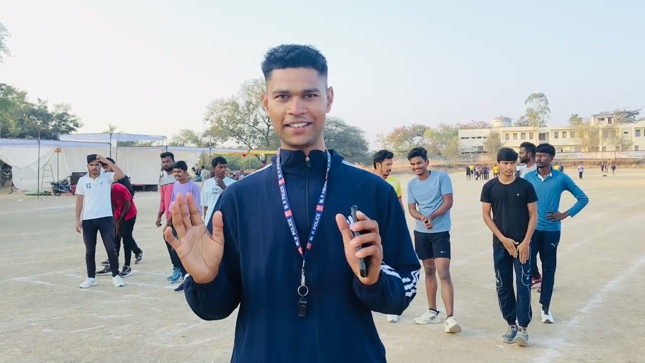 Mp police running | times 2:15 first trial | New Batches starts | mp police running | boys running 