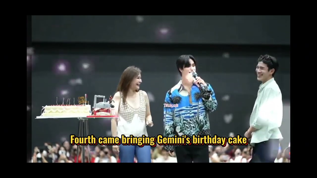 Fourth at Gemini's birthday Celebration #FlyHighGemini20th #geminifourth #geminint #fourthnattawat