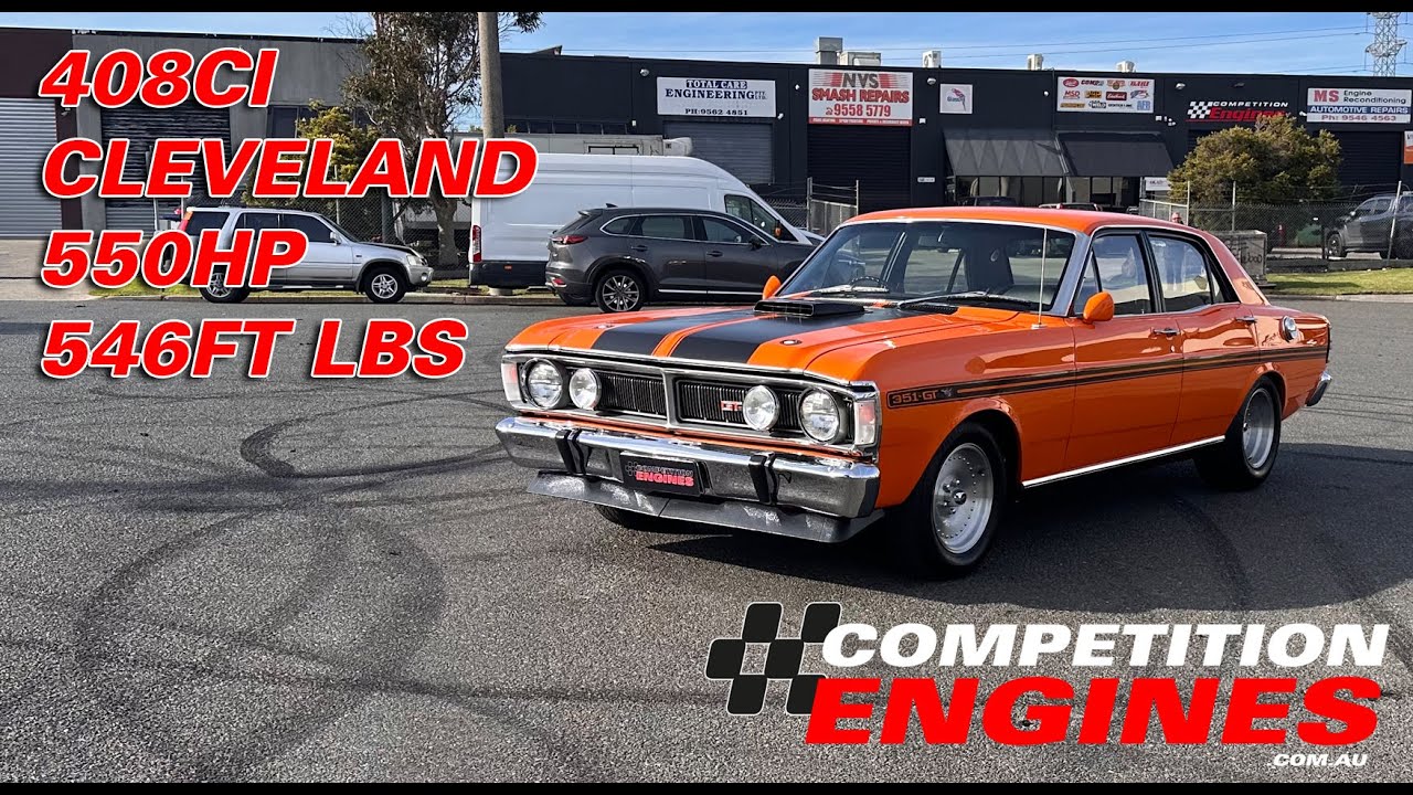 XY GT ORANGE REPLICA 408ci 550hp 546ft lbs