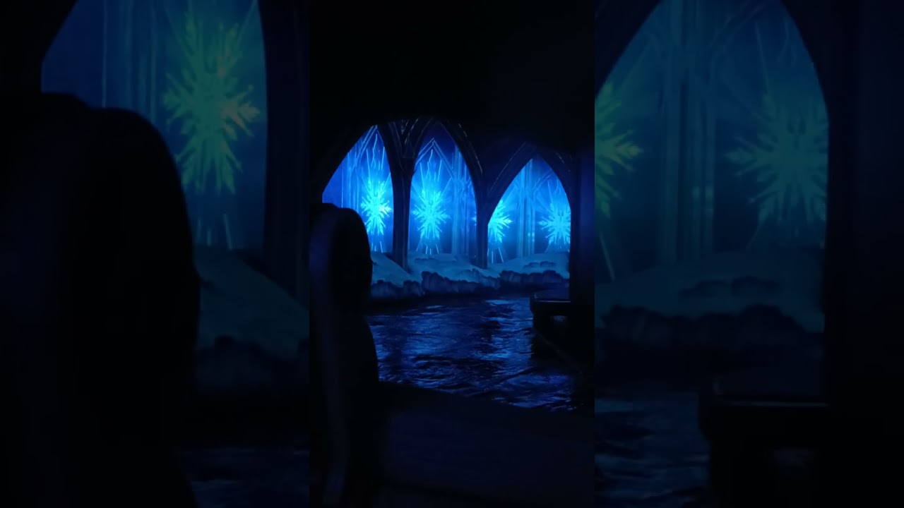 Hong kong Disneyland: Frozen Ever After Ride.