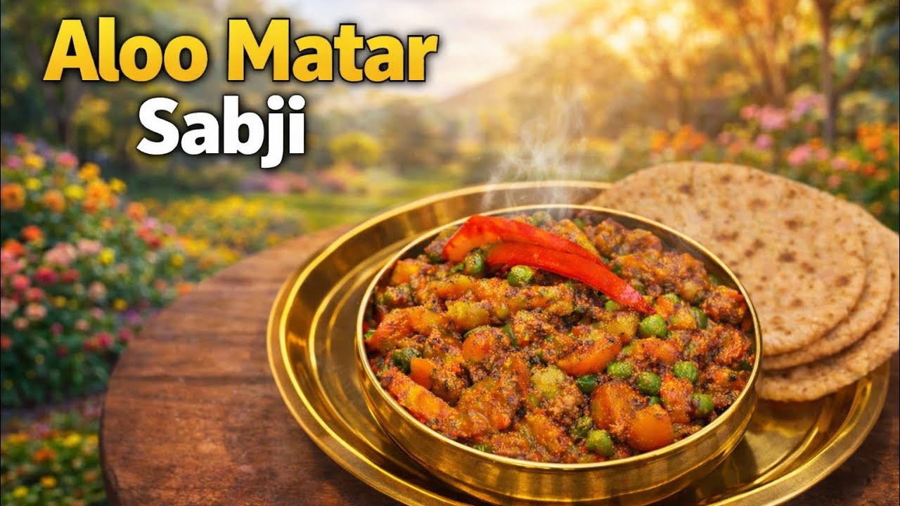 🥕 Gajar Matar Aloo Sabji | गाजर मटर आलू सब्ज़ी | ਗਾਜਰ ਮਟਰ ਆਲੂ ਸਬਜ਼ੀ