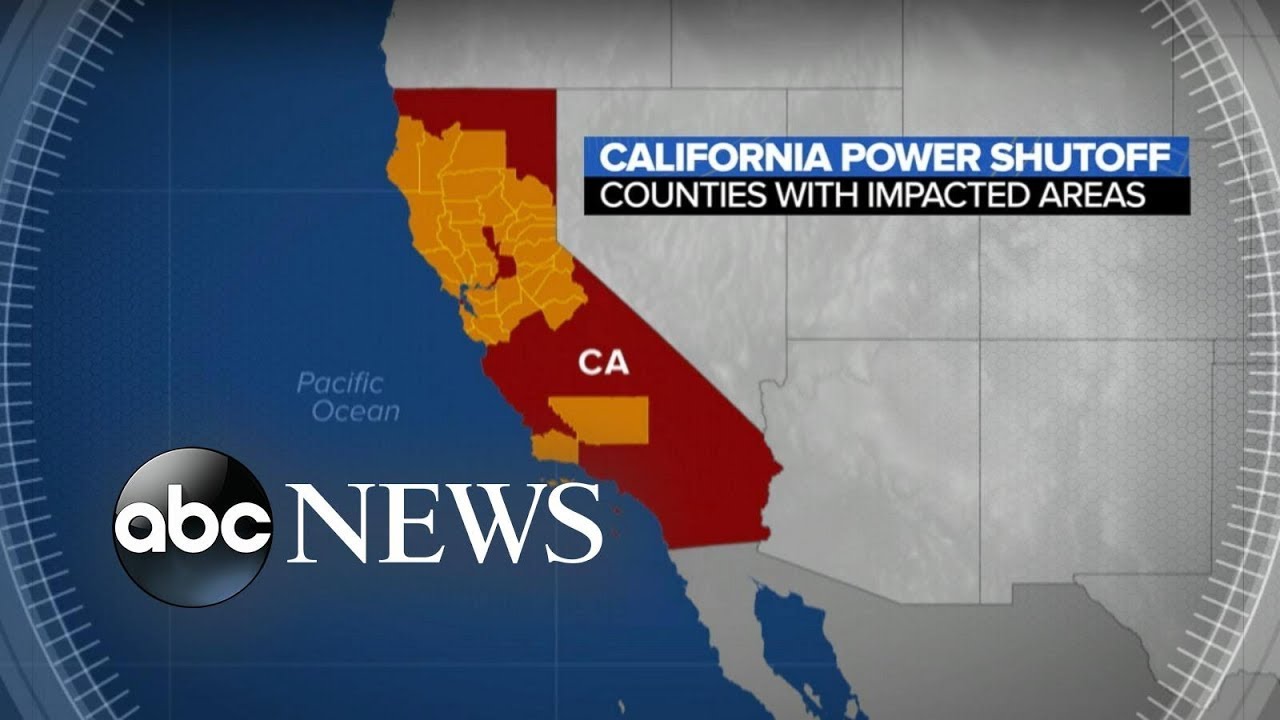 Power cut to California residents to fight wildfires  | ABC News