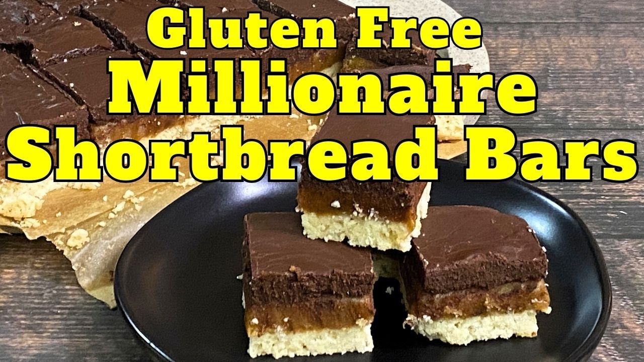 GLUTEN FREE MILLIONAIRE SHORTBREAD | Copycat Twix with Less Work