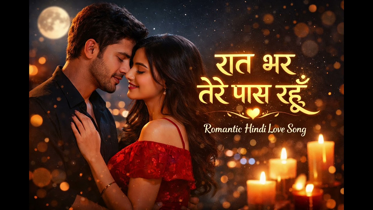 “रात भर तेरे पास रहूँ | Romantic Hindi Love Song | Midnight Romance” 