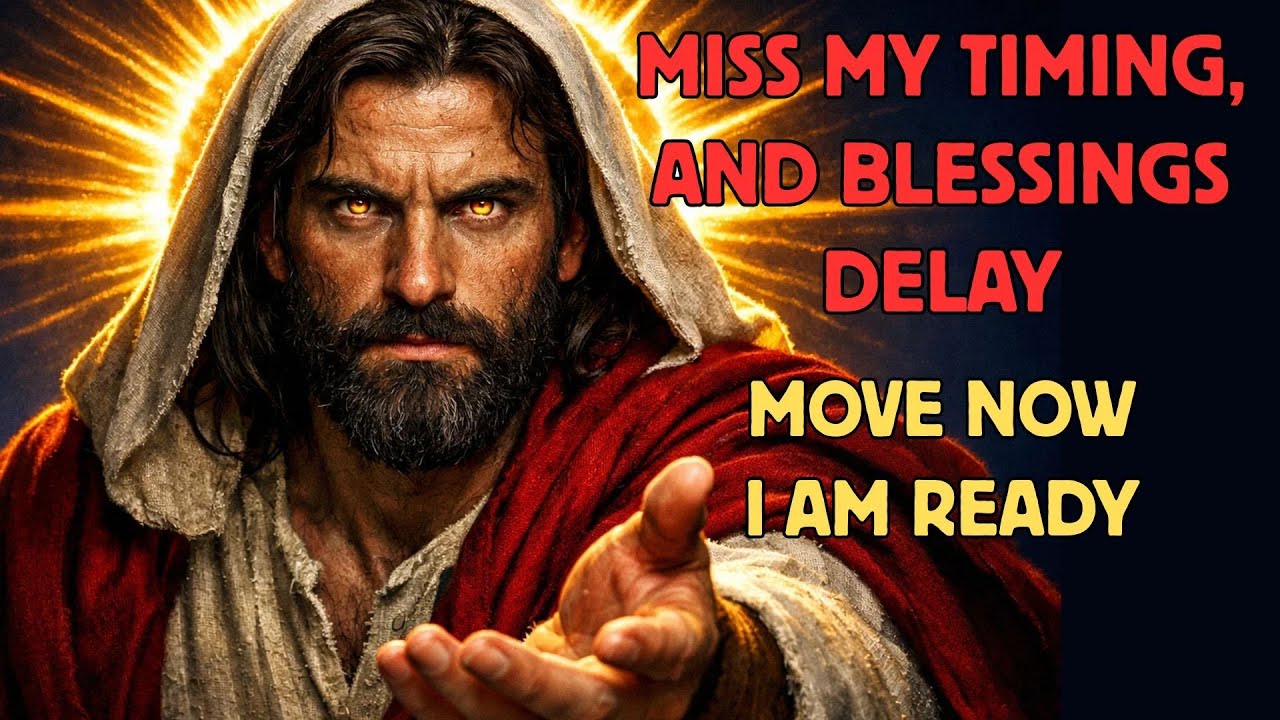 ✝️God Says: Miss My Timing, Delay Blessings—Move Now | Chosen One | Gods Message