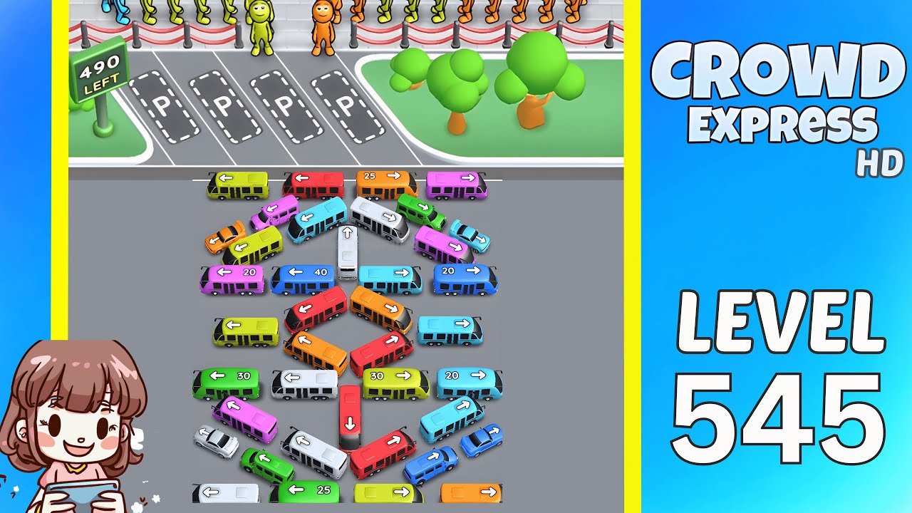 Crowd Express Level 545 Solution Walkthrough