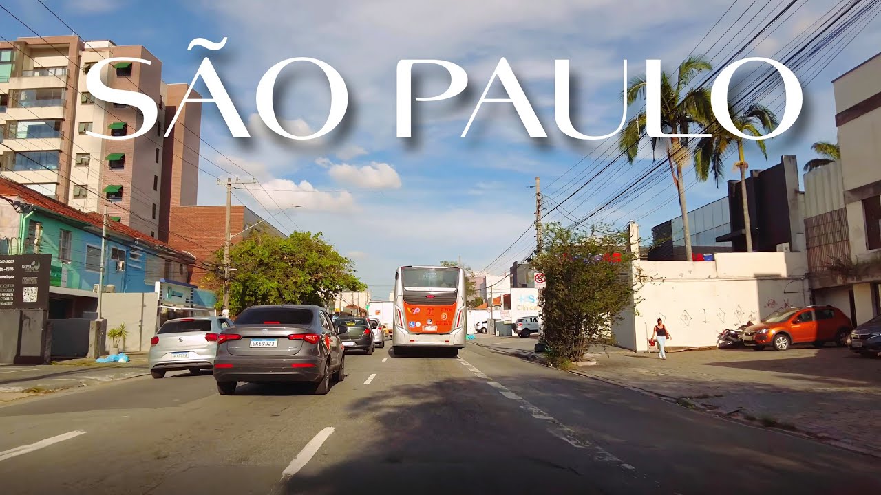 🇧🇷 Dirigindo da Vila Leopoldina até a Lapa • São Paulo 4K