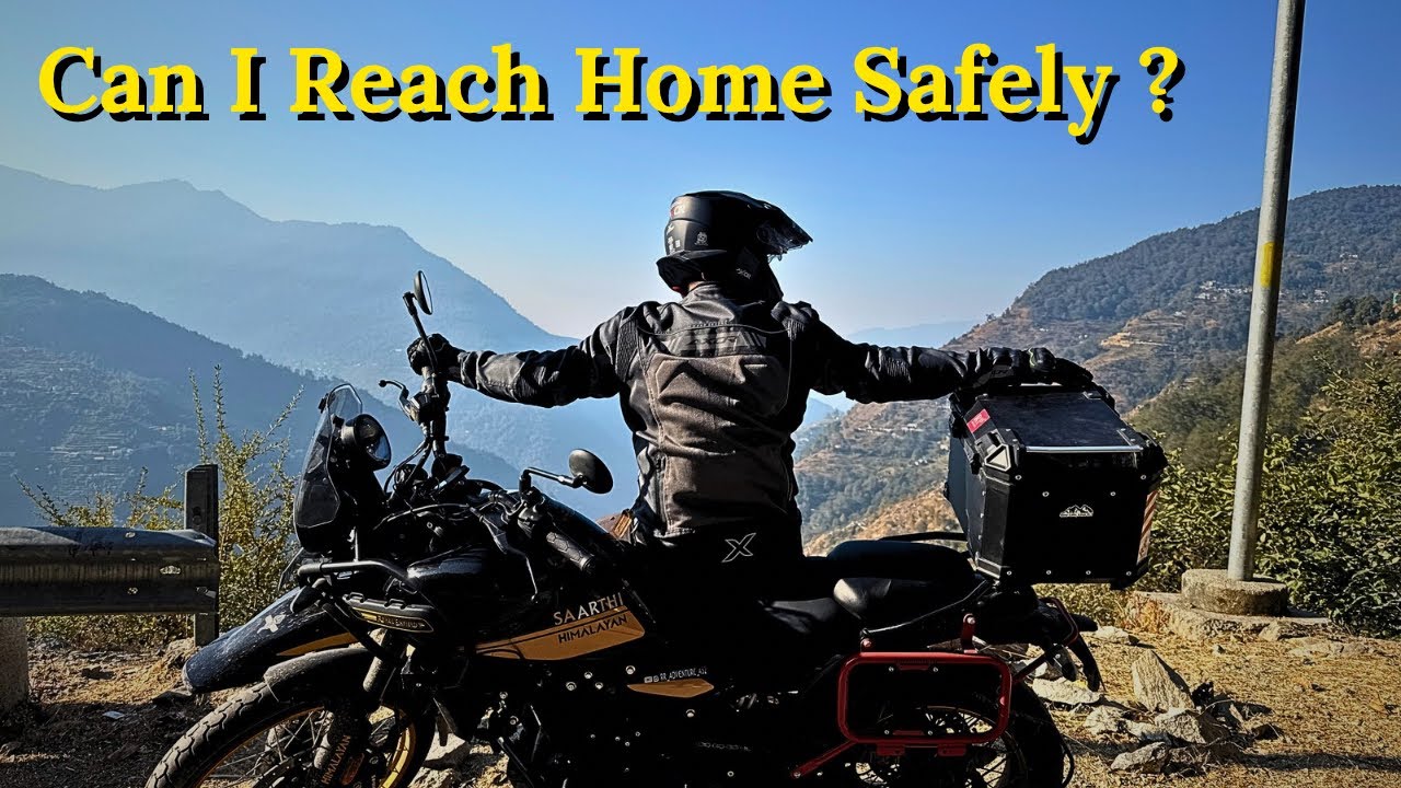 Tehri Dam To Gurugram on Himalayan 450 || Non Stop Ride in Heavy Fog 🌫️ 