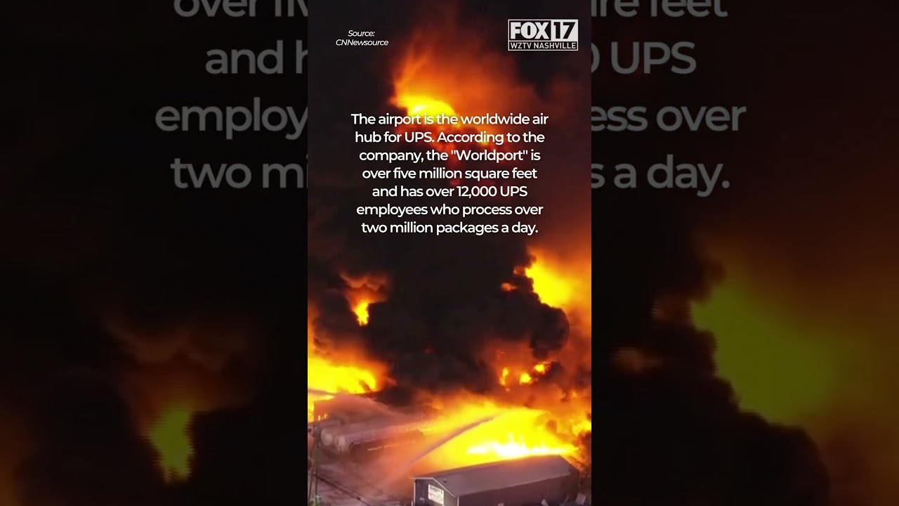 UPS Plane Crash in Louisville kills three