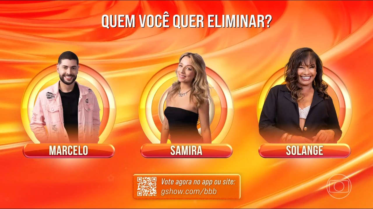 🔴 BBB 26 AO VIVO: Enquetes parciais - SOLANGE, SAMIRA OU MARCELO? quem sai e como está a parcial
