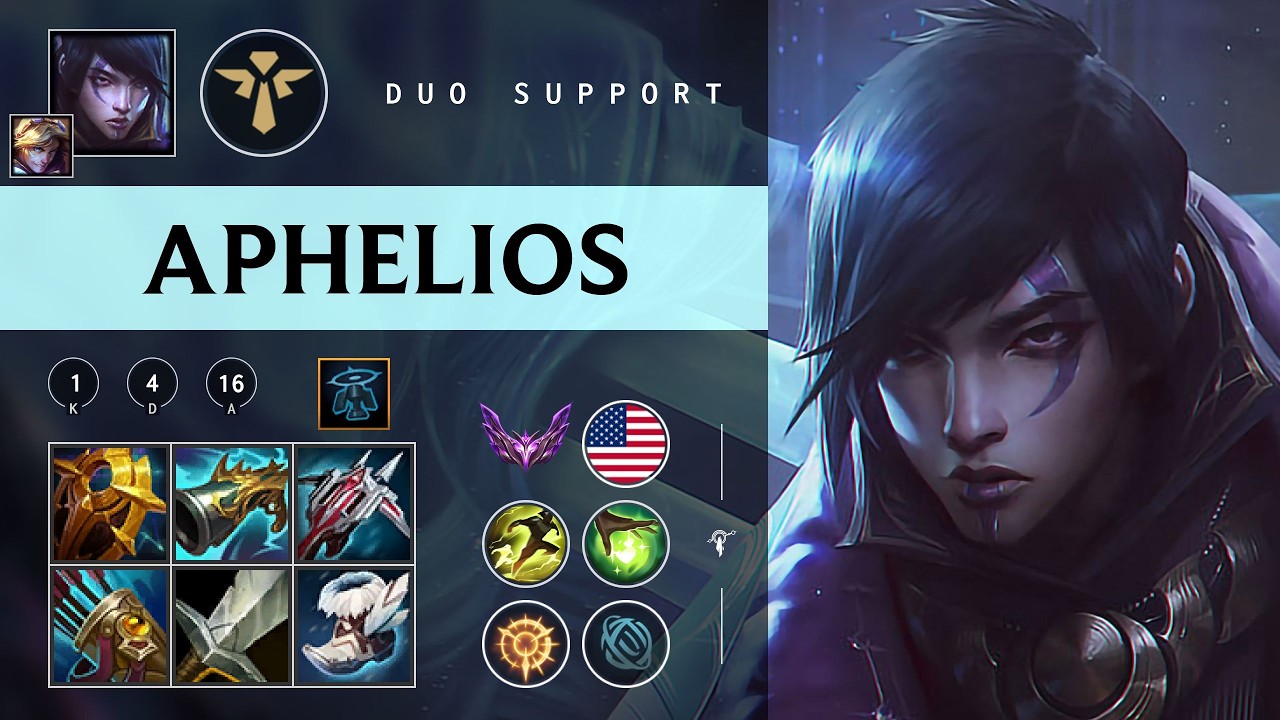 Aphelios Support vs Thresh - NA Master Patch 26.04