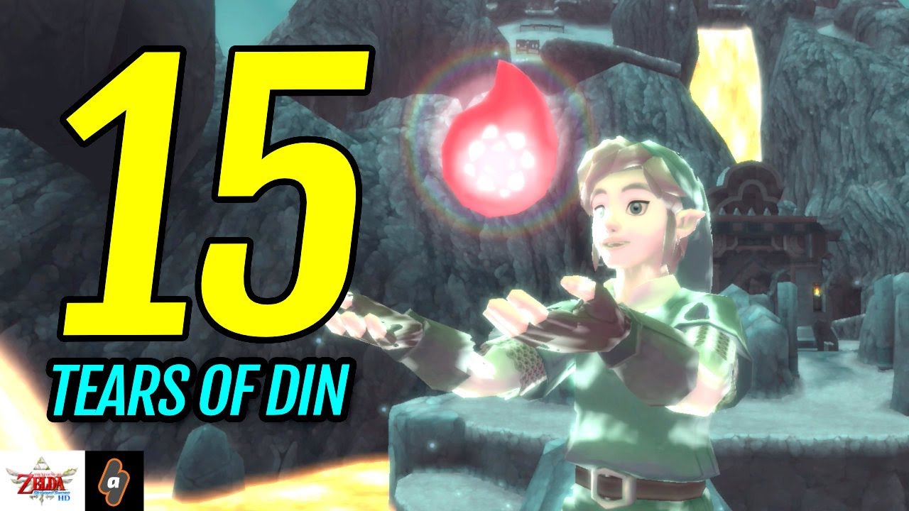 All Tears of Din in Din's Silent Realm (Easy Walkthrough) | The Legend of Zelda Skyward Sword HD