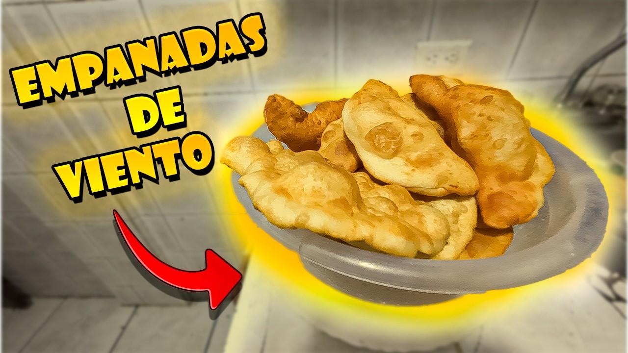 🍯 Crujientes por Fuera, Derretidas por Dentro 🧀 ¡Empanadas de Viento Caseras!