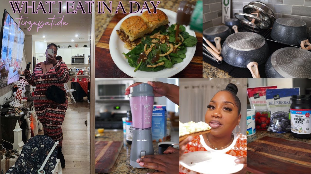 Tirzepatide 4 Week RESULTS! What I Eat in a Day, Side effects and More! Weight loss