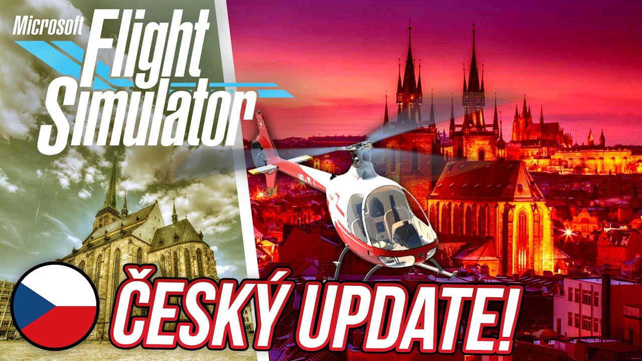 ČESKÝ UPDATE: PRAHA, BRNO, PLZEŇ, TOVÁRNA ZETORU A DALŠÍ! | Microsoft Flight Simulator #08