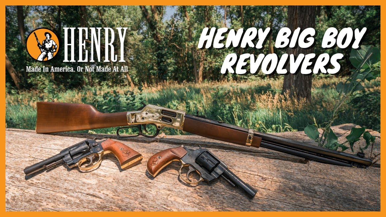 Распаковка револьвера Henry Big Boy и первые выстрелы. #henryusa