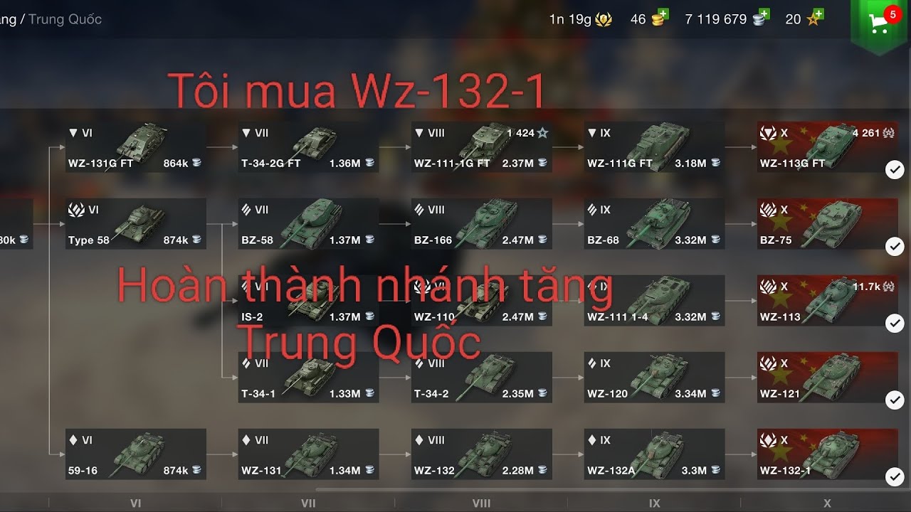 Tôi mua Wz-132-1 trong WoT Blitz (Tập 5) END [Thành Rum DeFenDer]