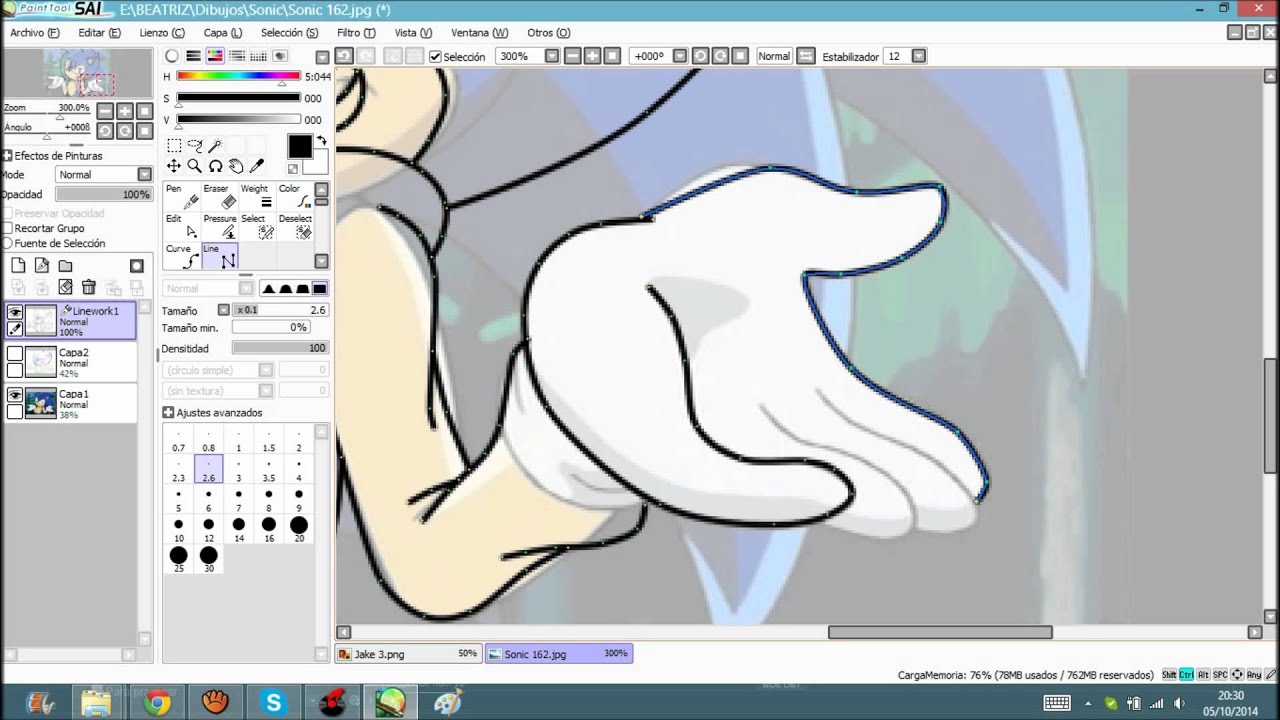 Recolor Sonic to Jake