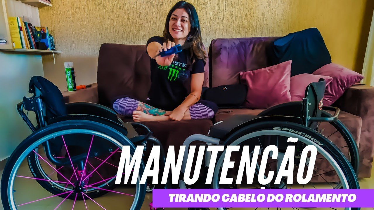 Como fazer manutenção na Cadeira de Rodas? ♿ #cadeirante #lesaomedular #manutençao