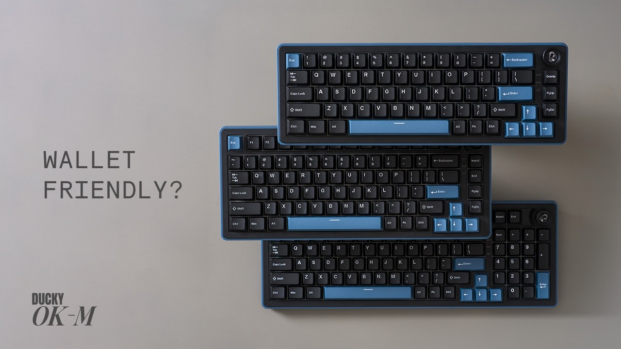 Серия Ducky OK-M — удивительно выгодное соотношение цены и качества.