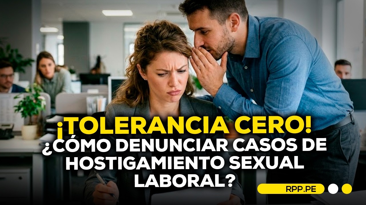 Paso a paso: cómo denunciar el hostigamiento sexual laboral #ECONOMIAXTODOS