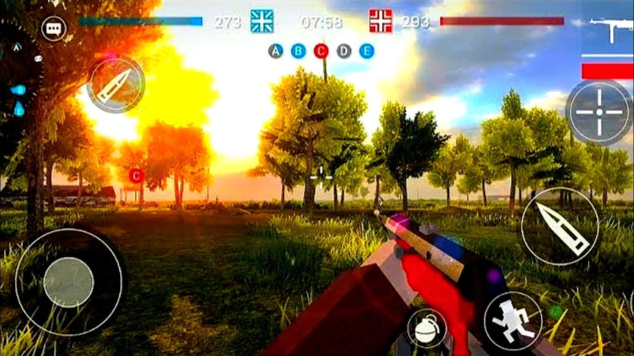 Unbelievable Realistic FPS Game For Android.Polyfield Gameplay 
