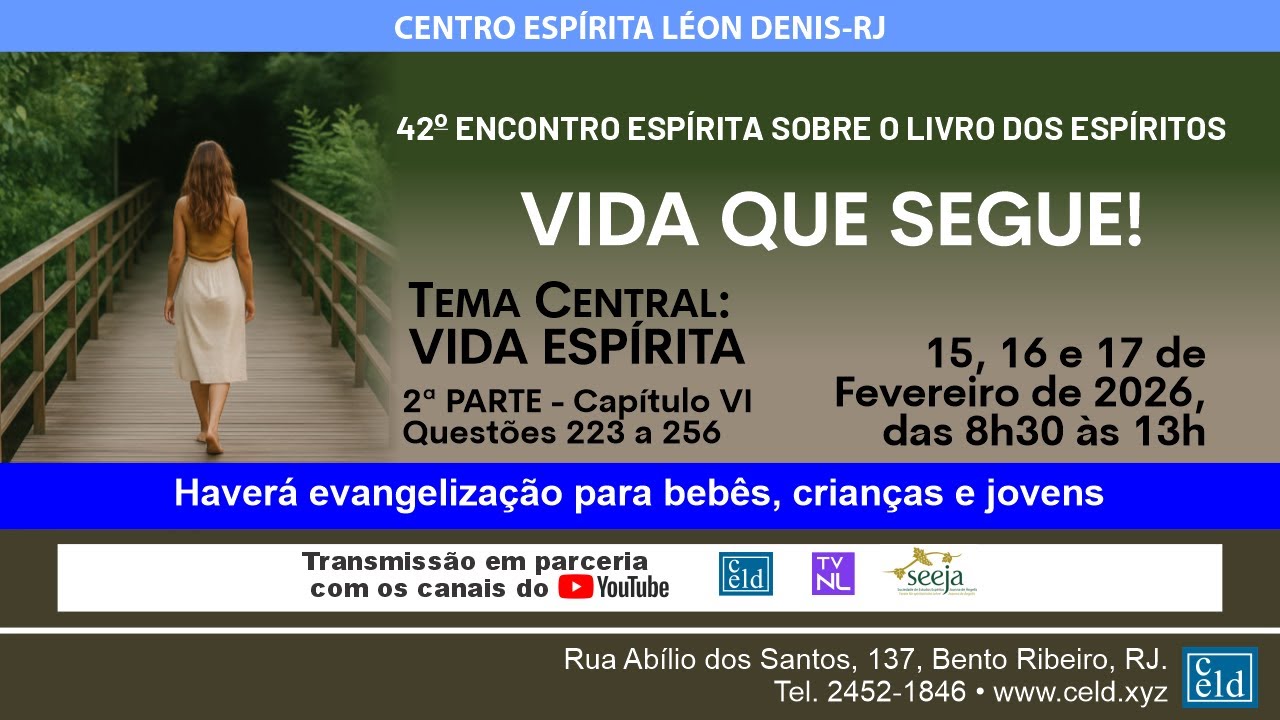 42º Encontro Espírita sobre o Livro dos Espíritos - 1º dia