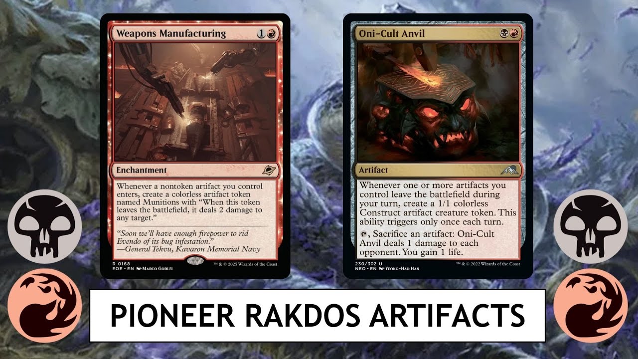 MTG Pioneer Rakdos Artifacts - Just Pop Those Munitions On That Anvil And It'll Be Fine