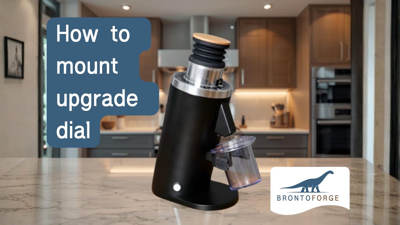 installation guide | BrontoForge dials for DF54 / DF64 coffee grinders (Dial-In)