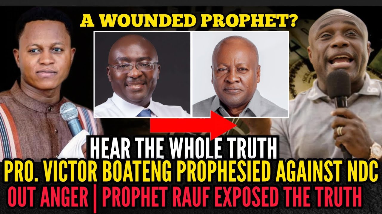 Breaking🔥Why Prophet Victor Boateng Got 2024 Election Prophecy Wrong | Prophet David Rauf 
