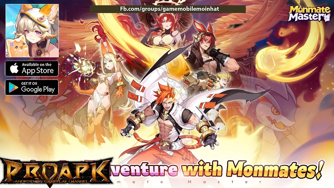 Monmate Master: Idle Adventure Gameplay Android / iOS