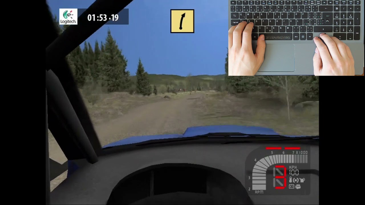 Richard Burns Rally - Keyboard Challenge